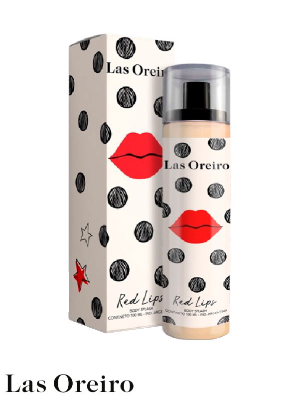 BODY SPLASH LAS OREIRO RED LIPS 100ML