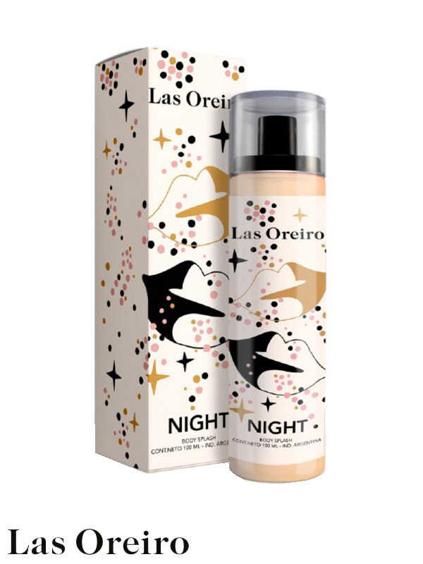 BODY SPLASH  LAS OREIRO NIGHT 100ML