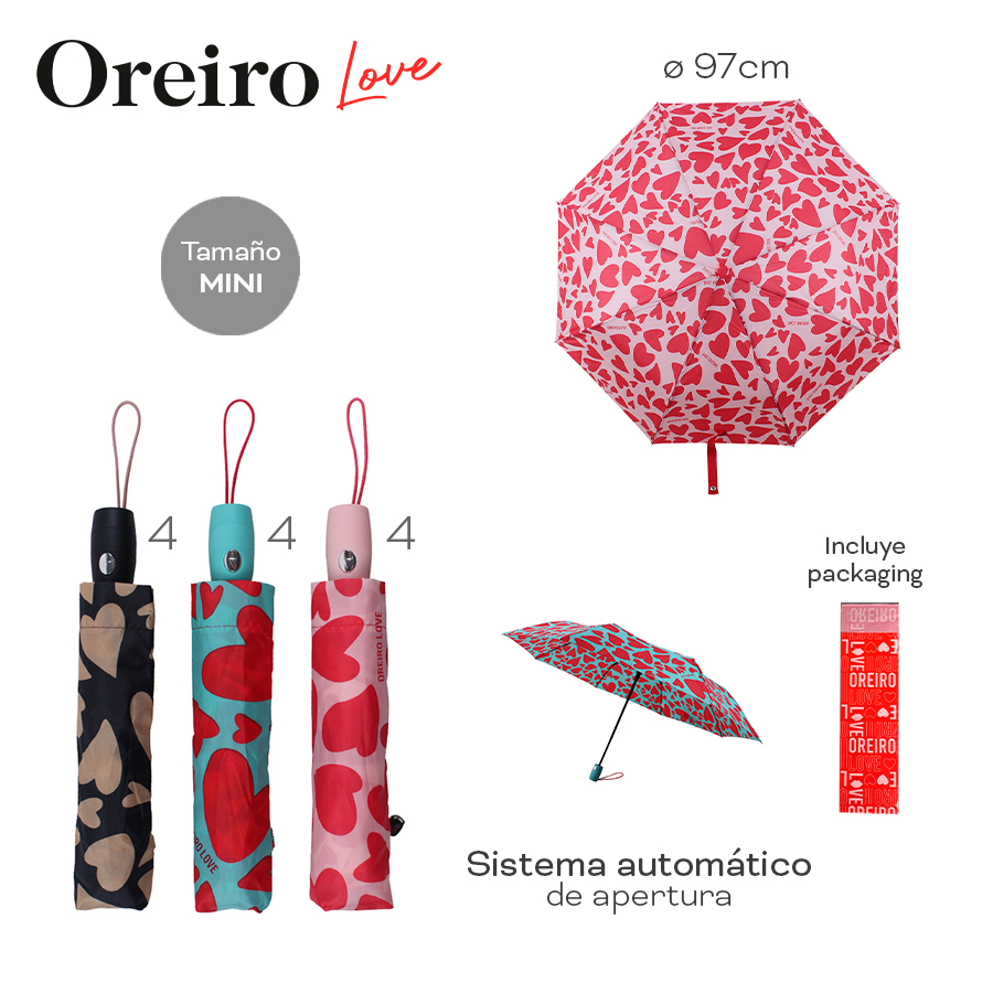 PARAGUAS OREIRO LOVE