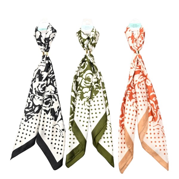 PAÑUELOS DE CUELLO 70X70CM VELVET