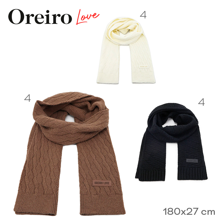 BUFANDA OREIRO LOVE