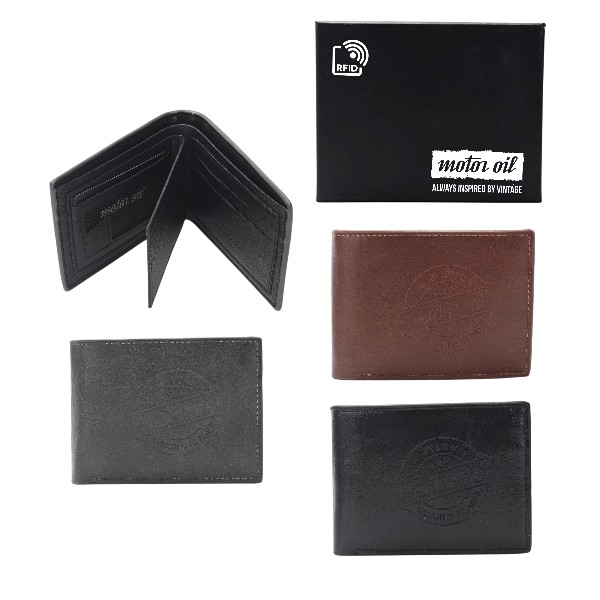 BILLETERA DE HOMBRE MOTOR OIL